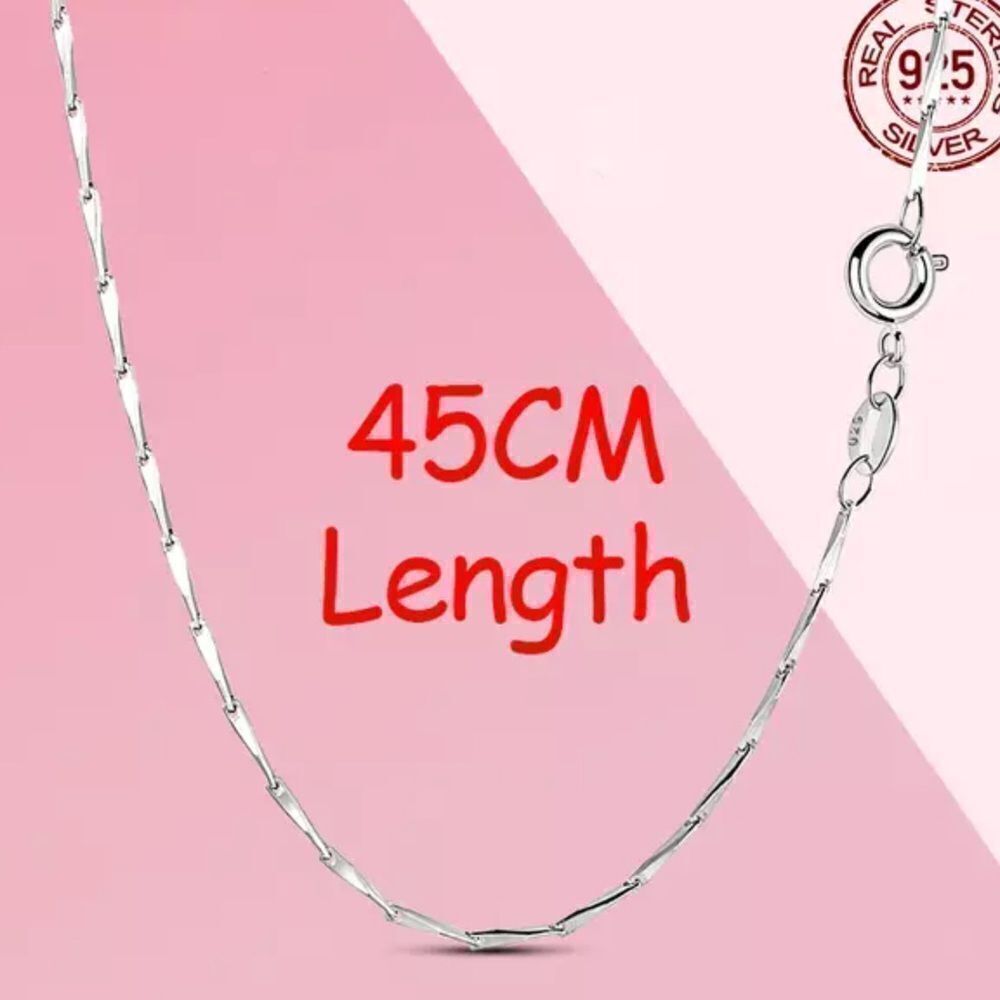 45cm STERLING NECKLACE